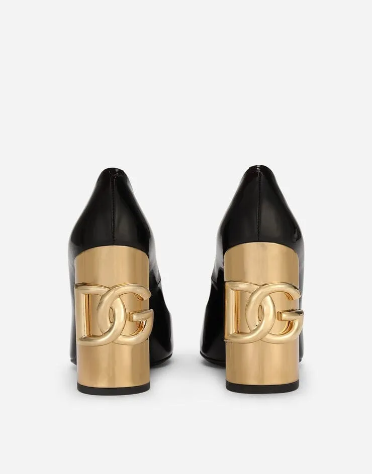 Jackie 105mm Patent Leather Pumps