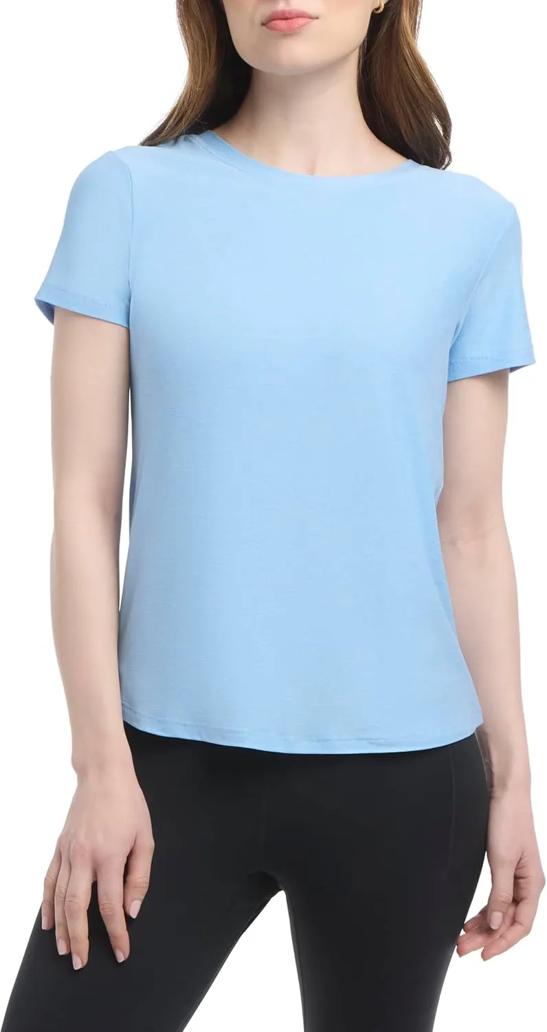 Jockey Women's Active 2-Pack Butter Soft Essential T-Shirt