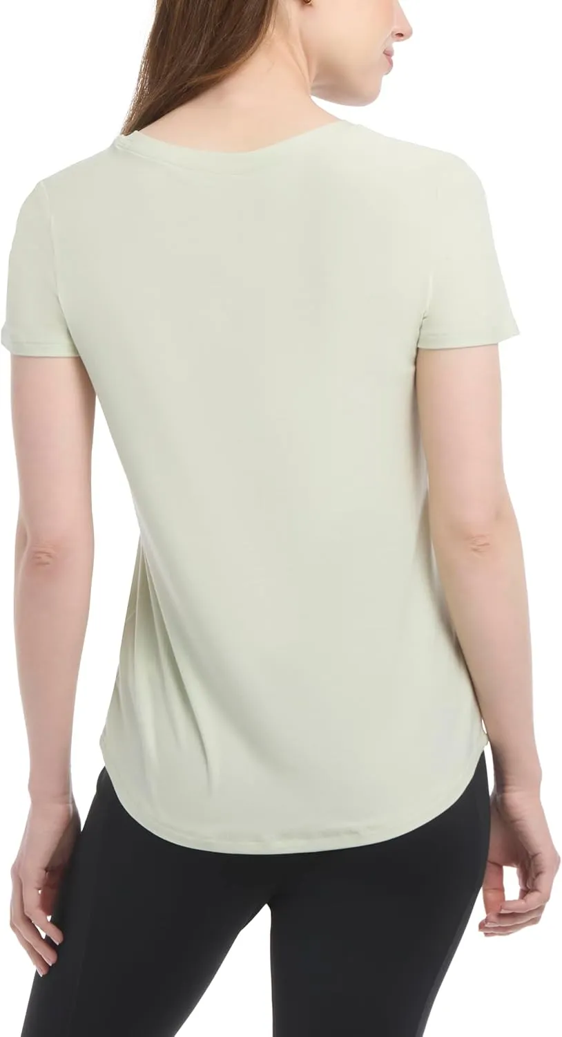Jockey Women's Active 2-Pack Butter Soft Essential T-Shirt