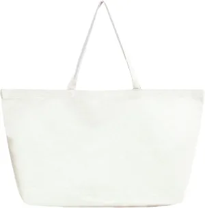 Large Canvas Tote Bag - Reusable Grocery Bag Foldable Heavy Duty Shopping Bag for DIY Art Crafts Painting Embroidery