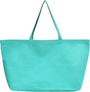 Large Canvas Tote Bag - Reusable Grocery Bag Foldable Heavy Duty Shopping Bag for DIY Art Crafts Painting Embroidery