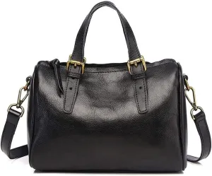 Leather Handbag Solid Women Shoulder Soft Leather Female Crossbody Bag