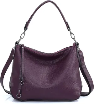 Leather handbags simple classic casual women retro commuter one-shoulder handbag messenger bag