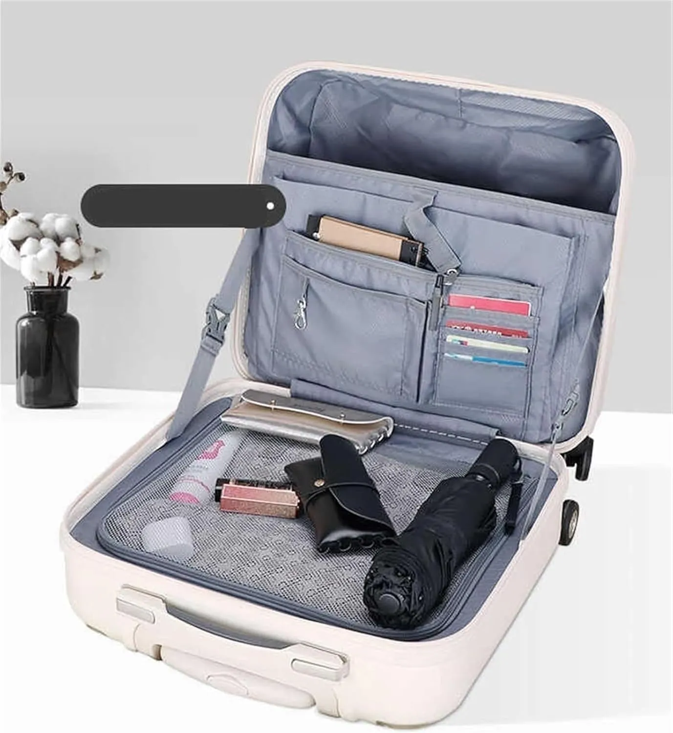 Lightweight Suitcases Hardside Expandable Spinner Wheel ABS Luggage, TSA Locks PC Lightweight Suitcases Suitcase Trolley