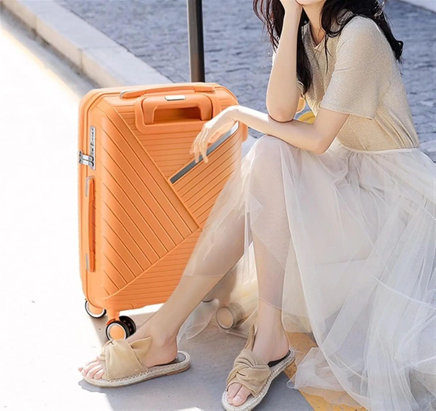 Lightweight Suitcases Hardside Rugged Travel Suitcase Luggage With Spinner Wheels,Luggage Suitcase Lightweight Suitcase Trolley
