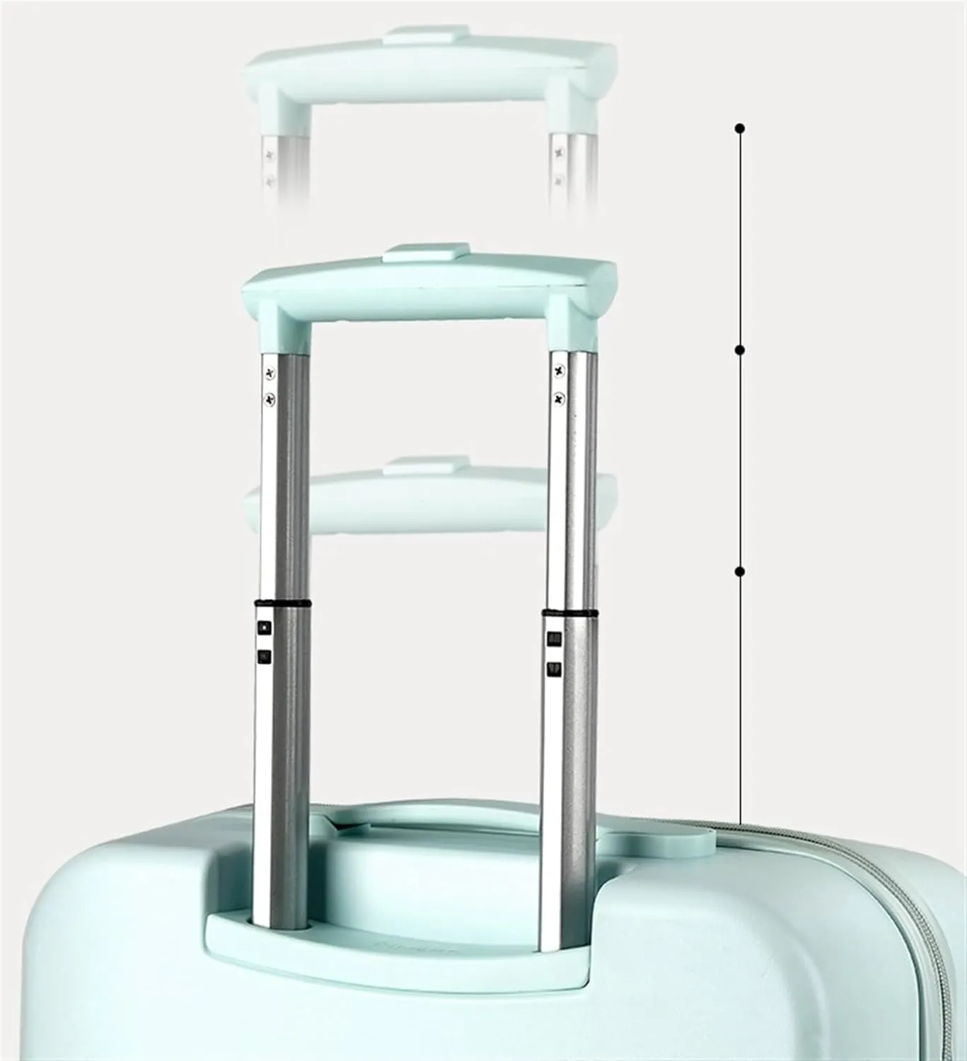 Lightweight Suitcases Luggage Expandable 8-Wheel Spinner Lightweight Hardside Suitcase, Macaron Suitcase Suitcase Trolley