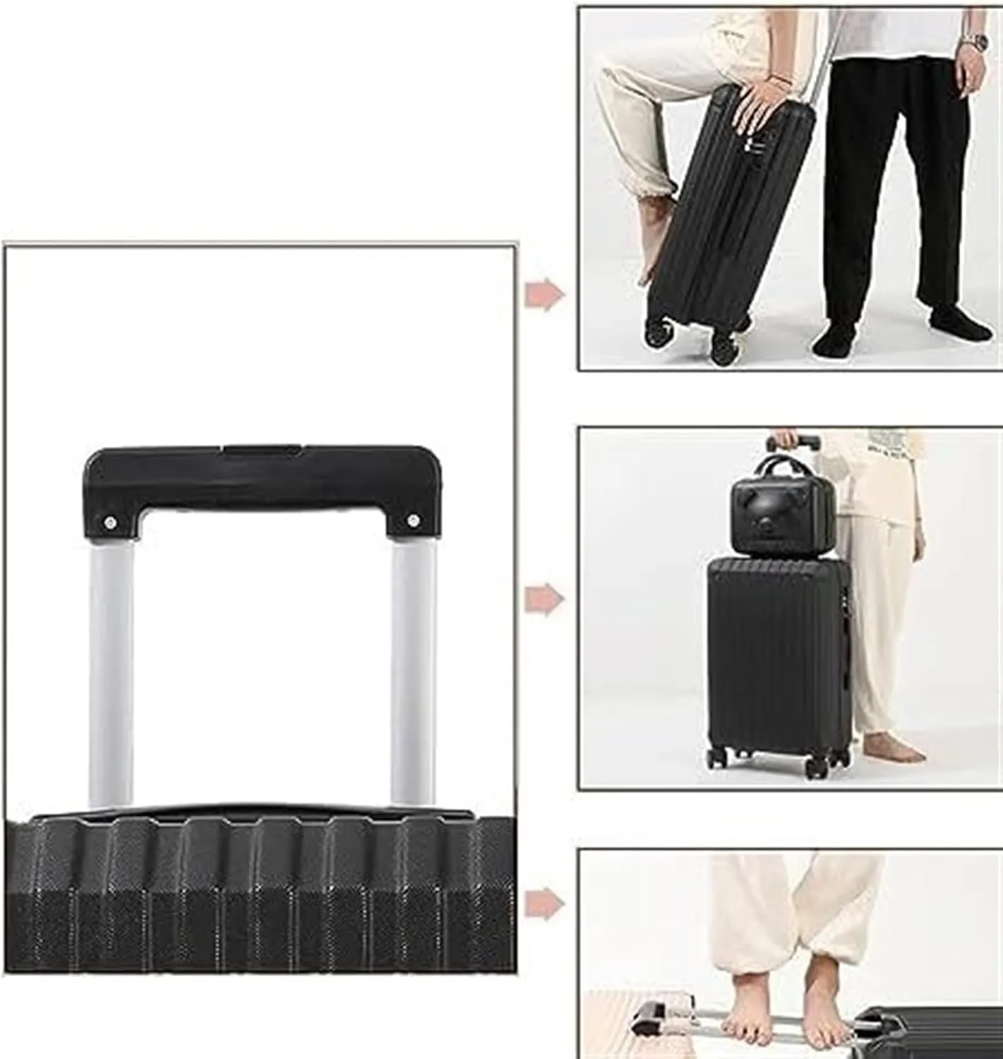 Lightweight Suitcases Suitcase with Spinner Wheels Hardshell Lightweight Rolling for Business Travel Suitcase Suitcase Trolley