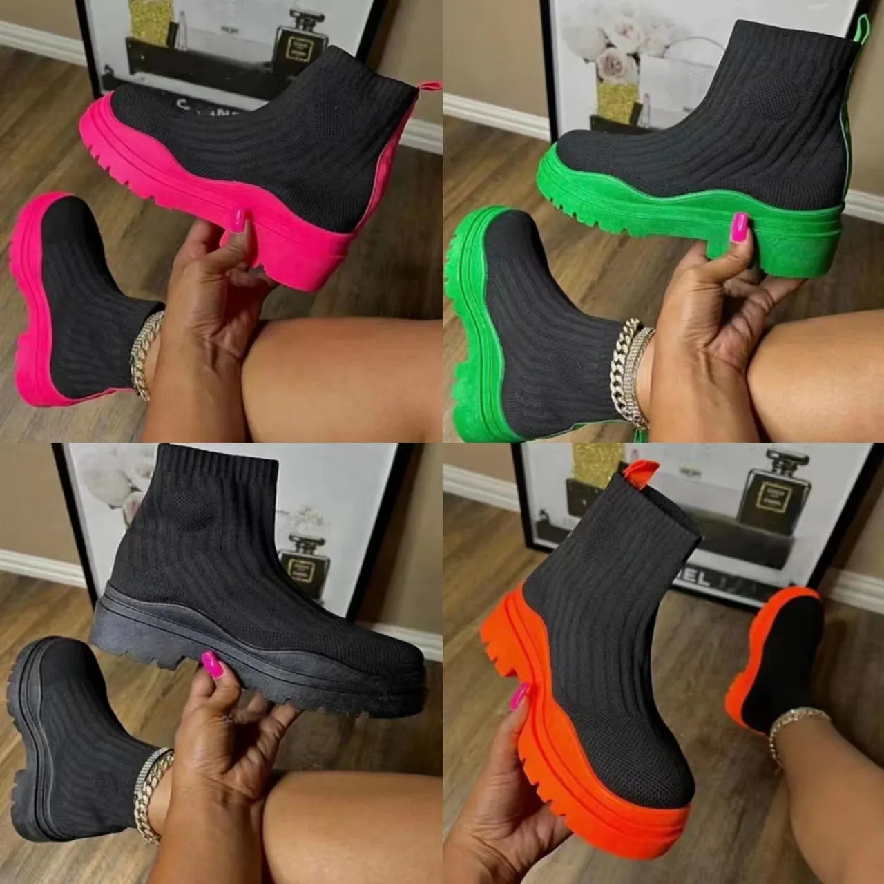 LM Sock Boots