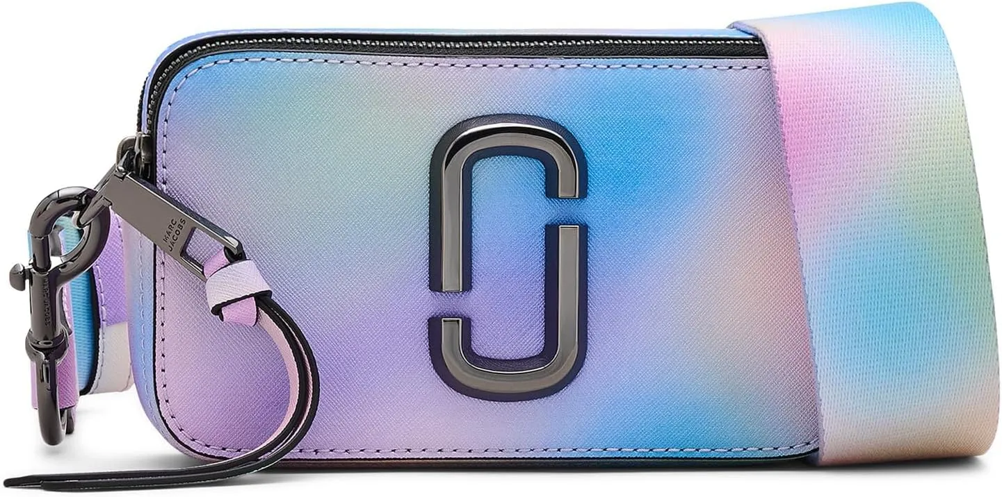 Marc Jacobs The Airbrush Snapshot Bag, Blue Multi
