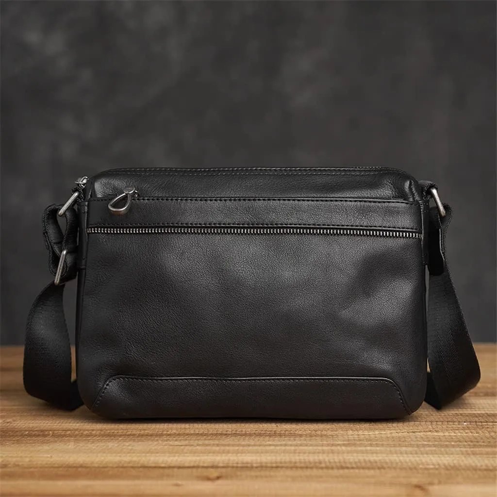 Men's Genuine Leather BagCowhide Crossbody Bag Men Shoulder Bags Large Capacity For Male Messenger Tote Bags