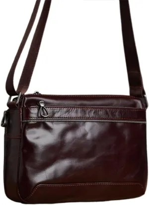 Men's Genuine Leather BagCowhide Crossbody Bag Men Shoulder Bags Large Capacity For Male Messenger Tote Bags