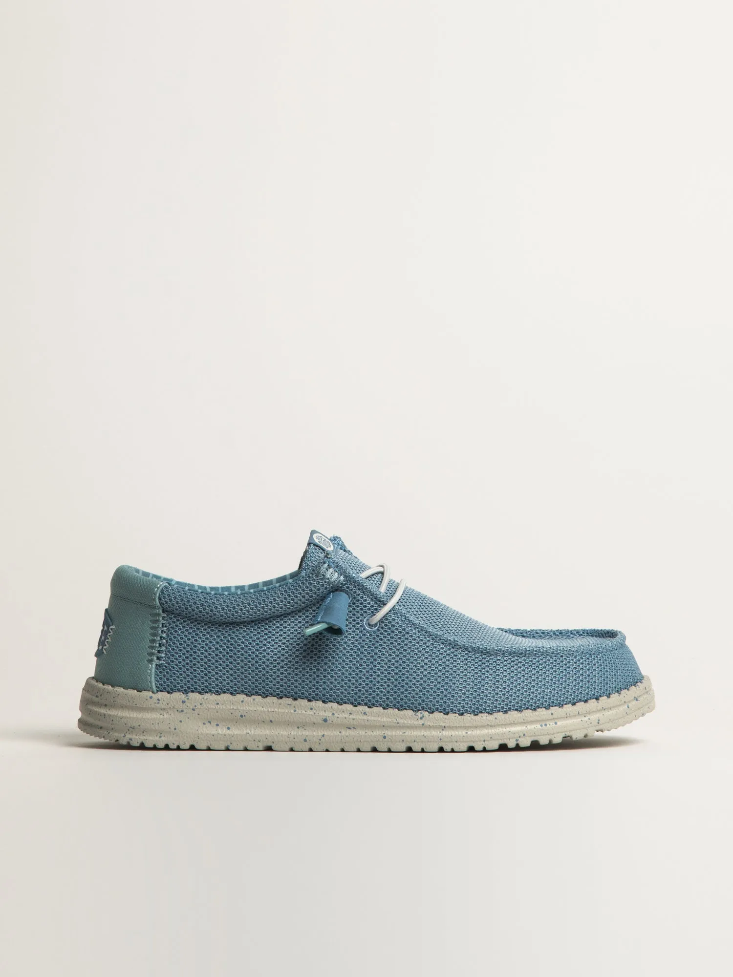MENS HEY DUDE WALLY STRETCH SOX SLIP-ON - CLOUD BLUE