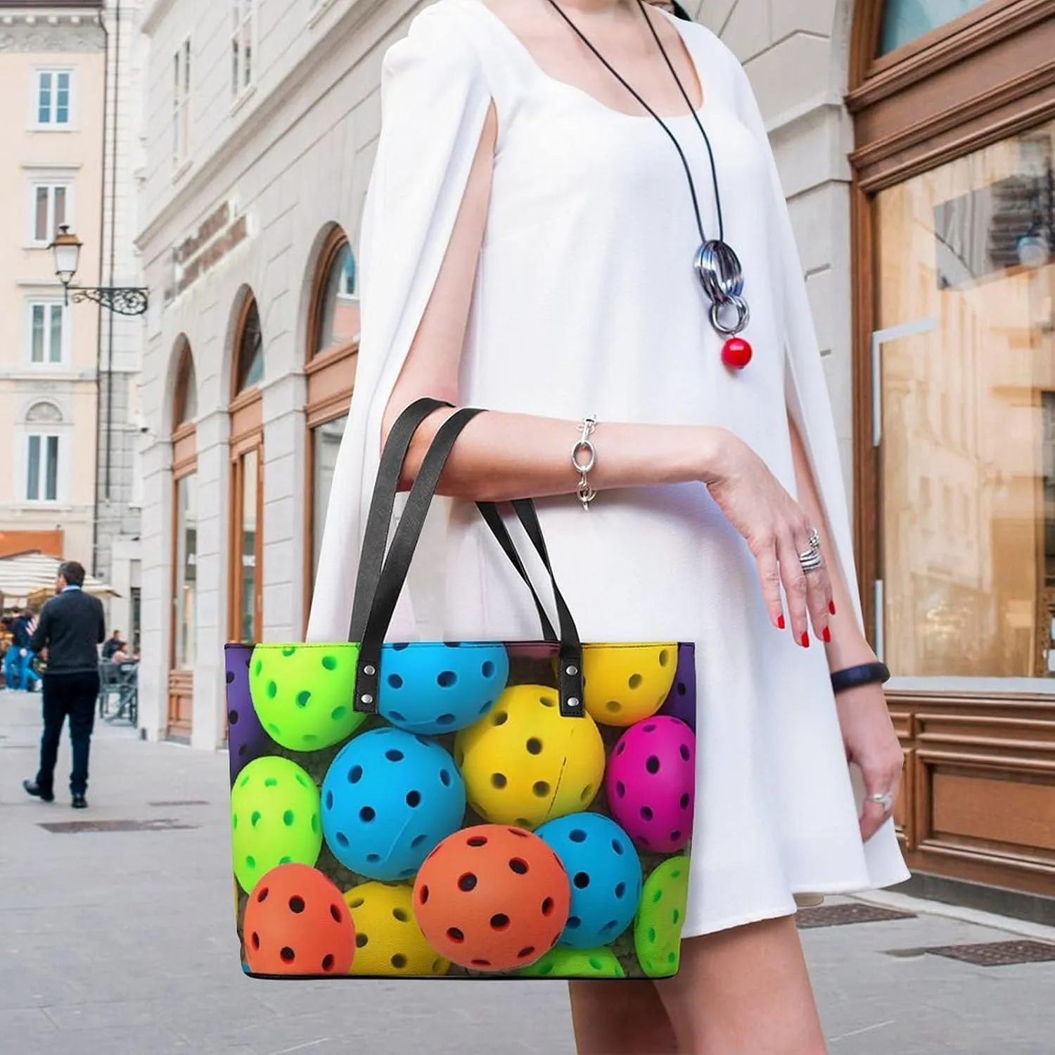Mexican Otomi Animals Bag Purse Handbag for Women Top Handle Satchel Shoulder with Zipper Tote Bags Large