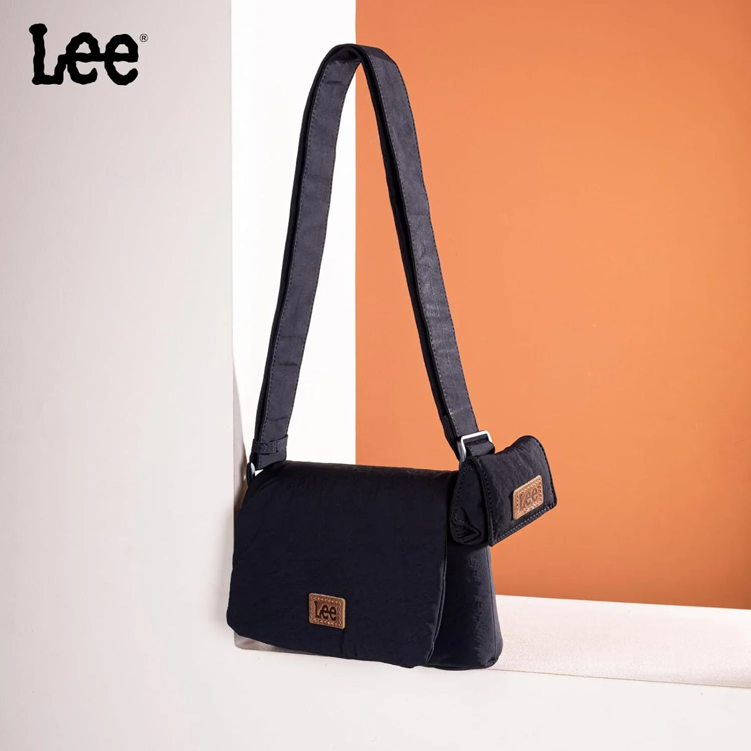 Montana West x Lee Small Crossbody Bags for Women Lightweight Mini Shoulder Bag with Earphone Pouch