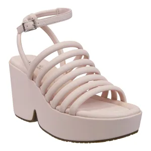 NAKED FEET - ANTIPODE in LIGHT PINK Heeled Sandals