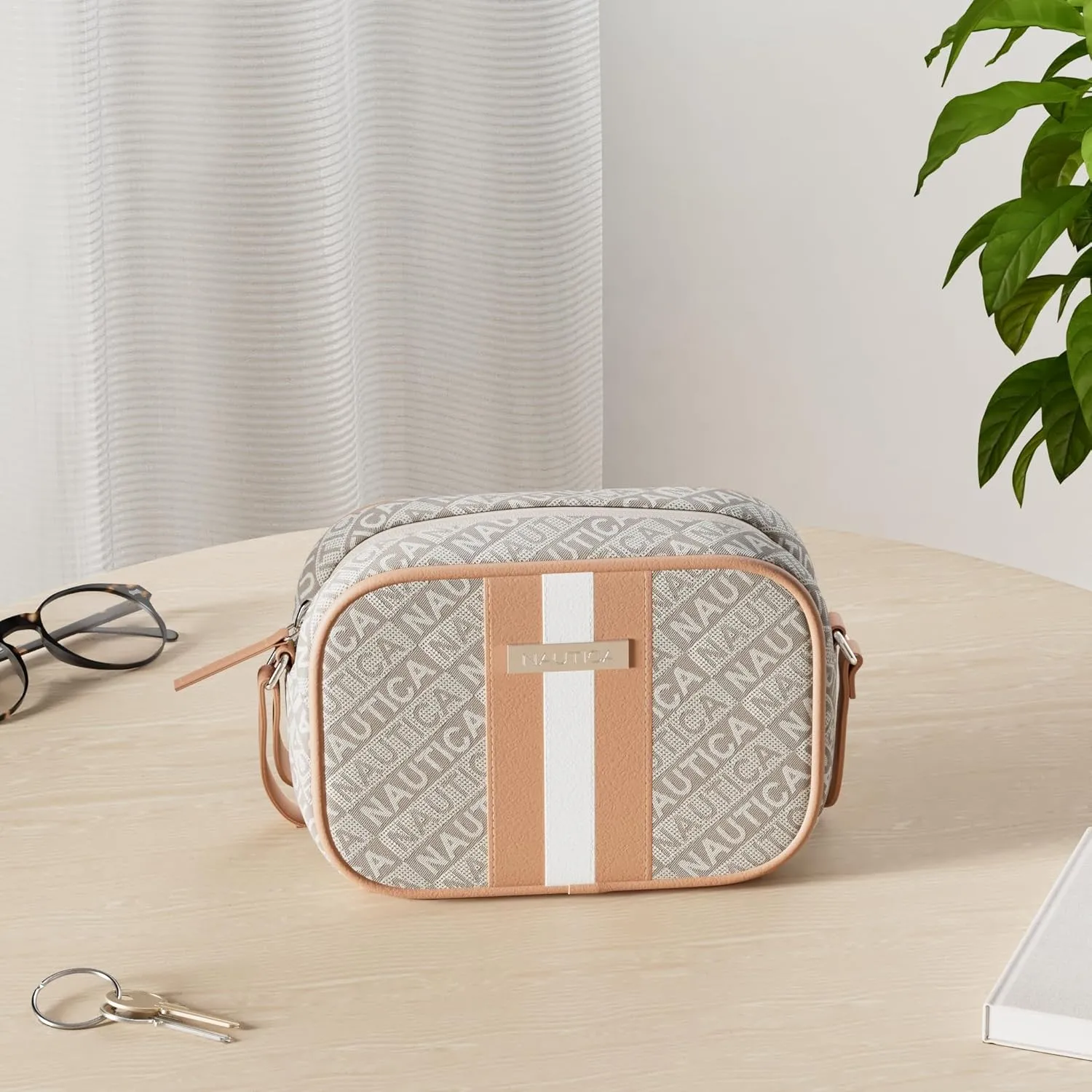 Nautica Candid Camera Adjustable Crossbody