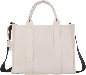 NCDUANSAN Large Canvas Tote Bag Simple one-Shoulder Shopping Bag Lady Letter Printing Commuter Fashion Messenger Handbag