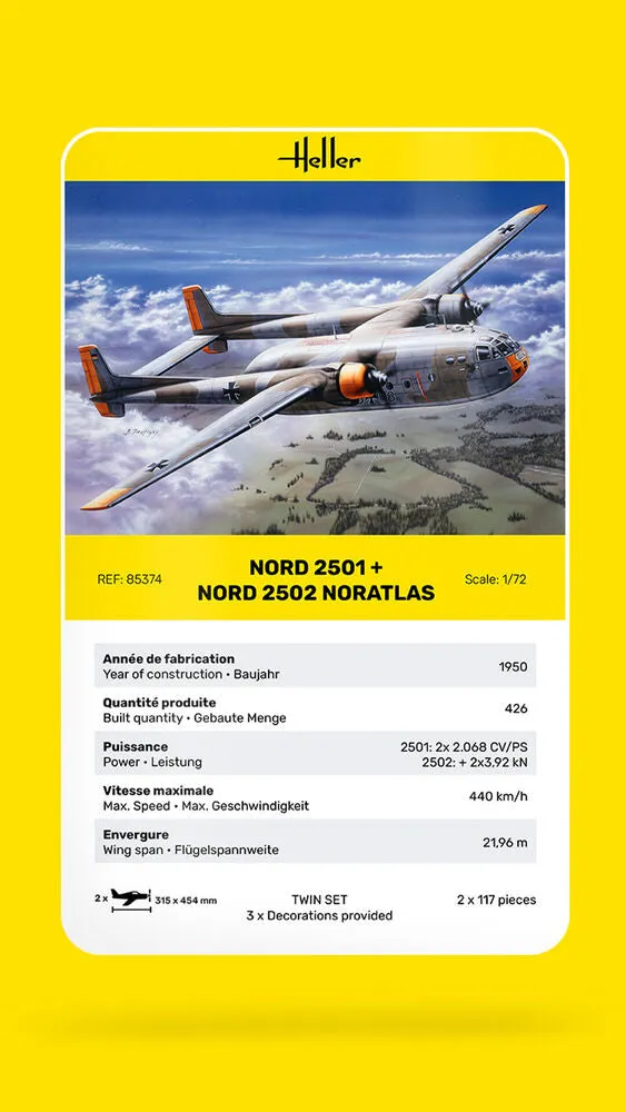 Nord2501   Nord 2502 NORATLAS TWINSET