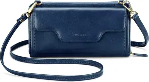 nuoku Crossbody Bags, Wristlet Wallets, Small Clutch Purses - Cell Phone & RFID Wallet for Women