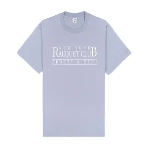NY Racquet Club T Shirt Washed Periwinkle