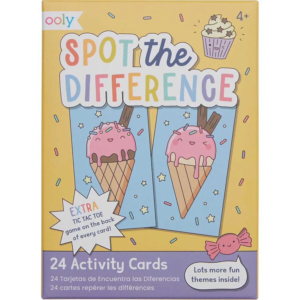Ooly Spot the Difference Activity Cards - Puzzle Book for Kids