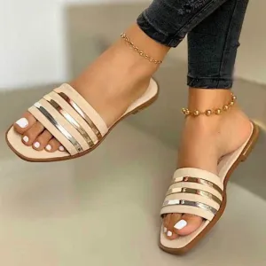 Outdoor Ladies Flat Fashion Shoes