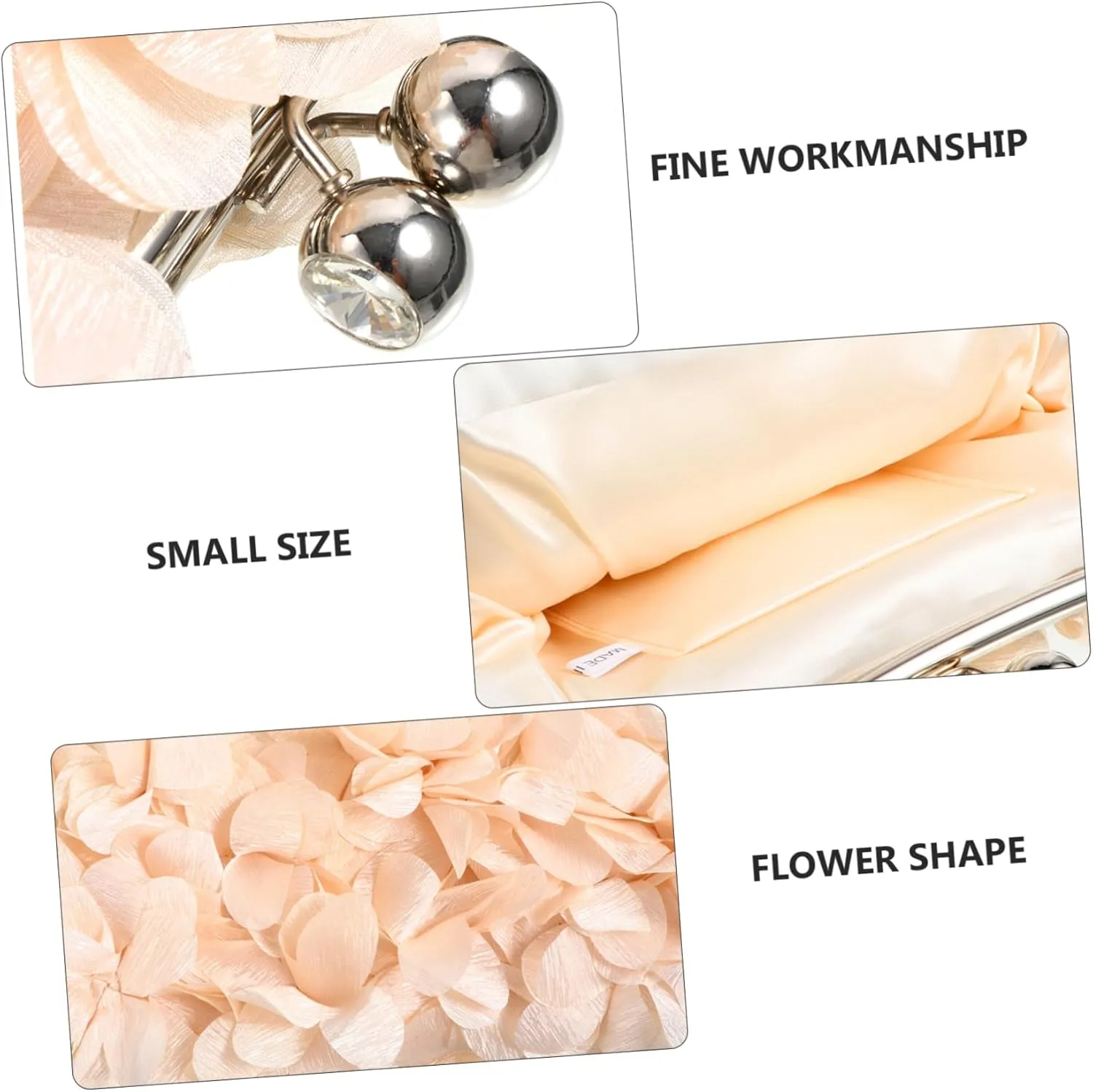Party Bag Black Purse Bride Bags Canvas Bags for Women Ladies White Handbags Ladies Large Handbags