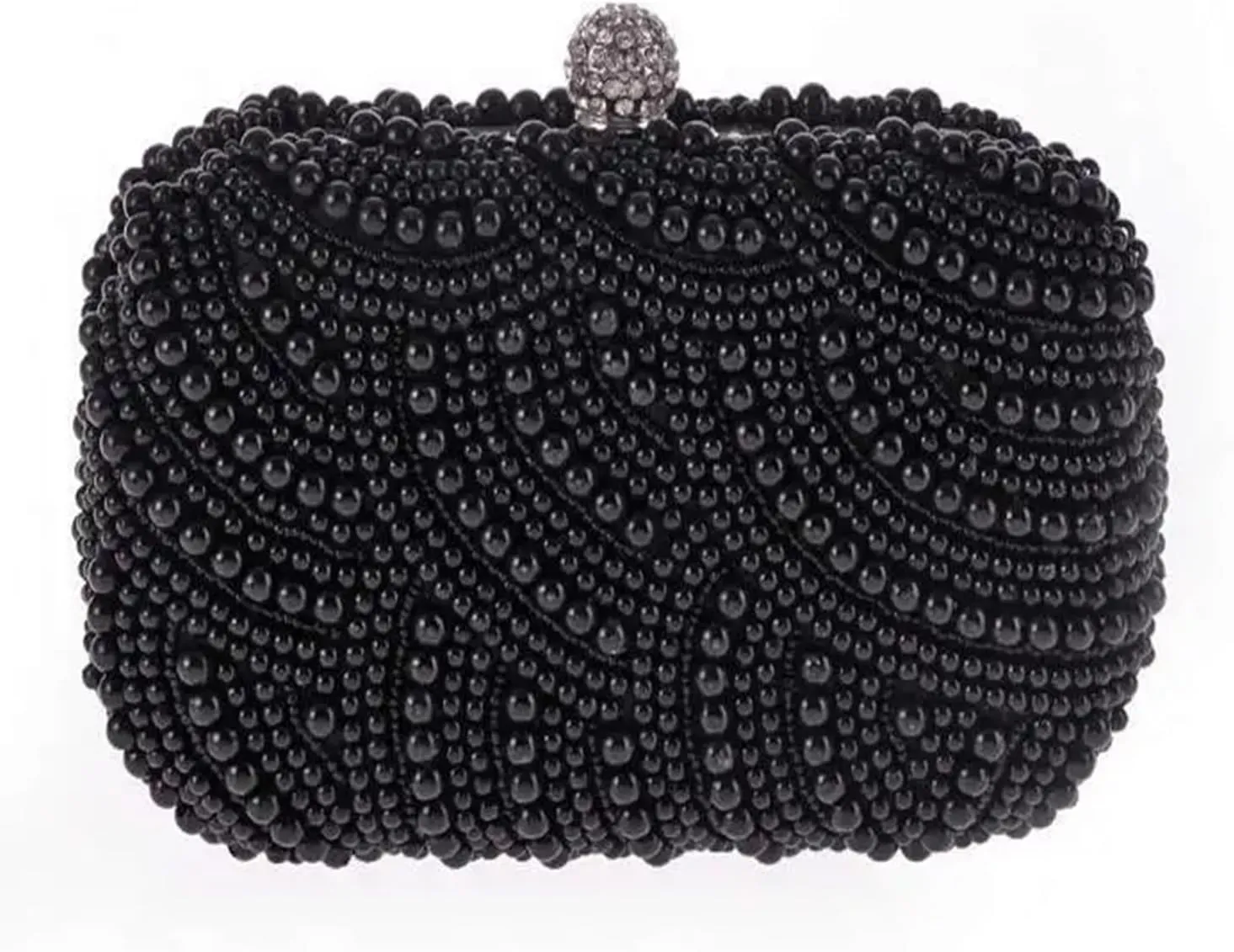 Pearl Clutch Pearl Clutch Bags Women Purse Ladies white Hand Bags Evening Bags for Party Wedding black Shoulder Bag