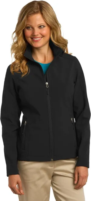 Port Authority Ladies Core Soft Shell Jacket. L317, Black, M