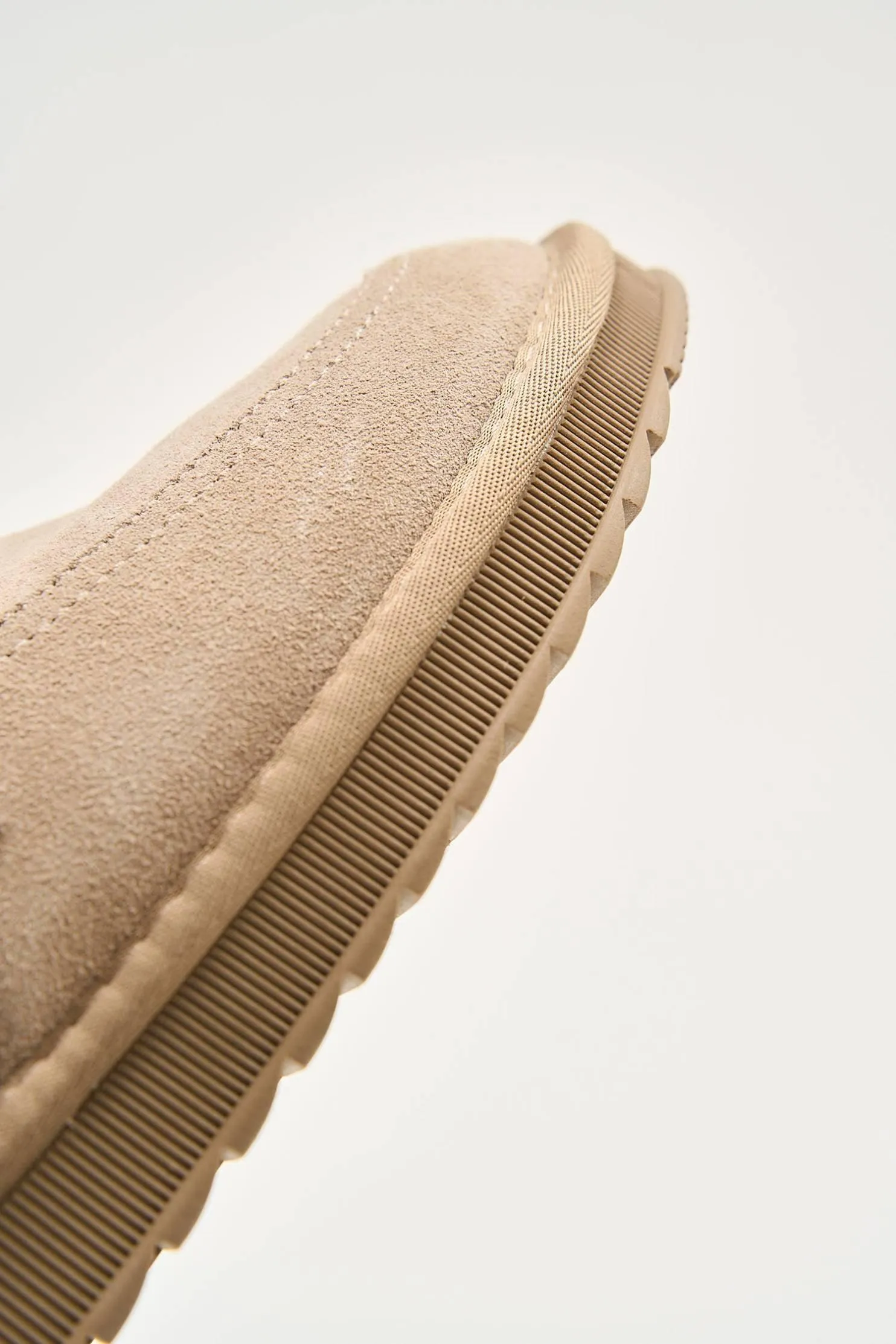 Puff Buckle Beige