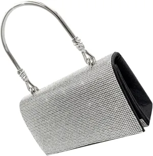Rhinestone Evening Bag for Women Stylish Crossbody Clutch Purse with Chain for Weddings Graduations and Cocktail Parties for Essentials