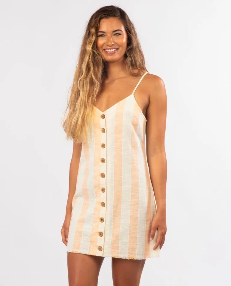 Rip Curl Havana Stripe Mini Dress