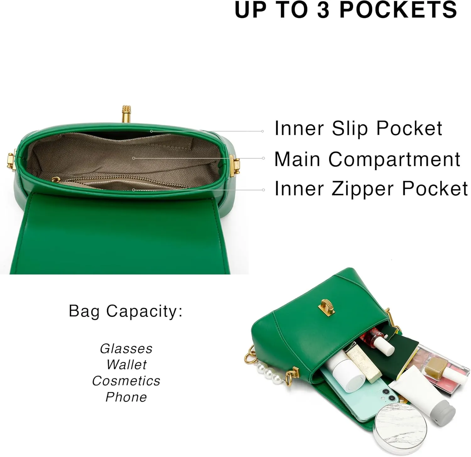 Scarleton Crossbody Bags for Women, Purses for Women, Lightweight Shoulder Bag, Casual Crossbody Bag, H2078
