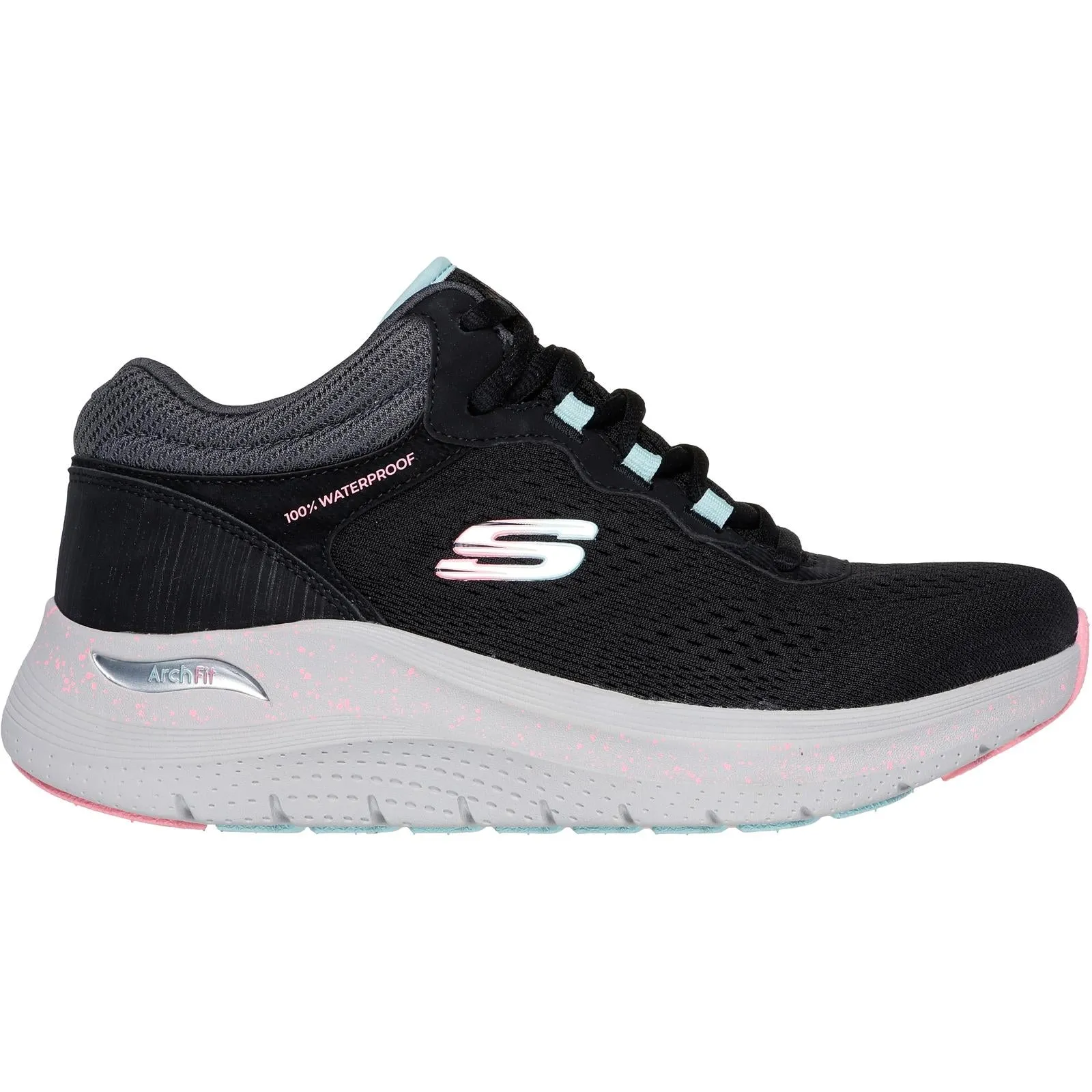 Skechers Womens Arch Fit 2.0 Waterproof Memory Foam Trainers