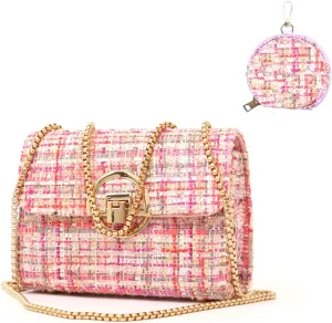 Small Crossbody Bags for Women Leather Shoulder Bag with Chain Trendy Designer Clutch Satchel Ladies Evening Bags