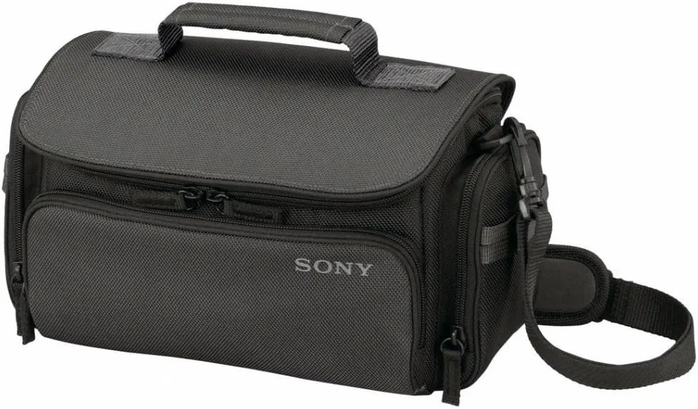 Sony LCS-U30 Soft Carrying Case for Camcorder - Black Large