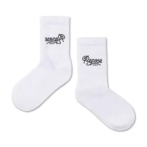 sporty socks - logo black