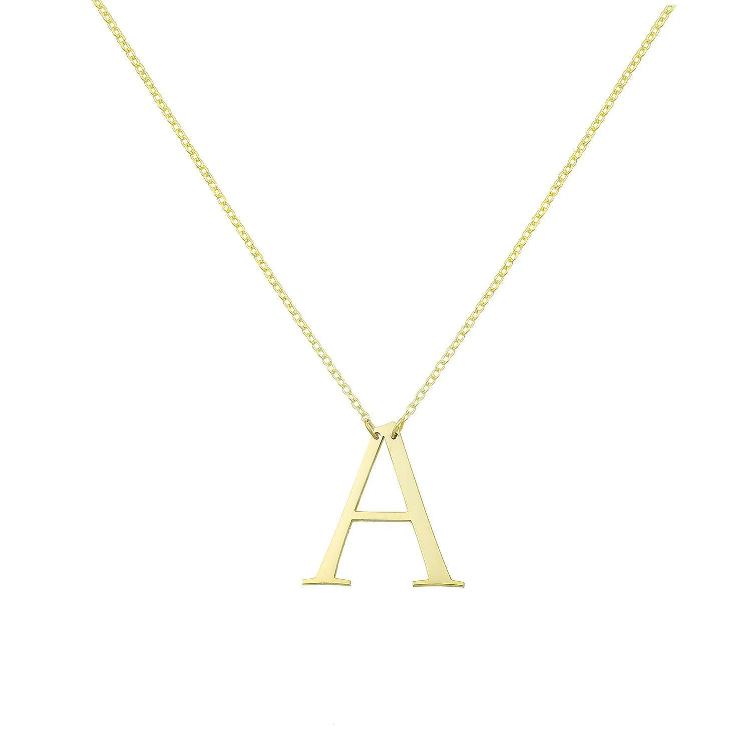 The Sis Kiss Statement Initial Pendant