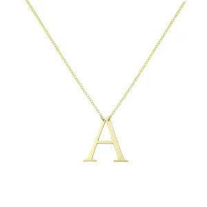 The Sis Kiss Statement Initial Pendant