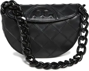 Tory Burch Women's Fleming Soft Mini Crescent Bag