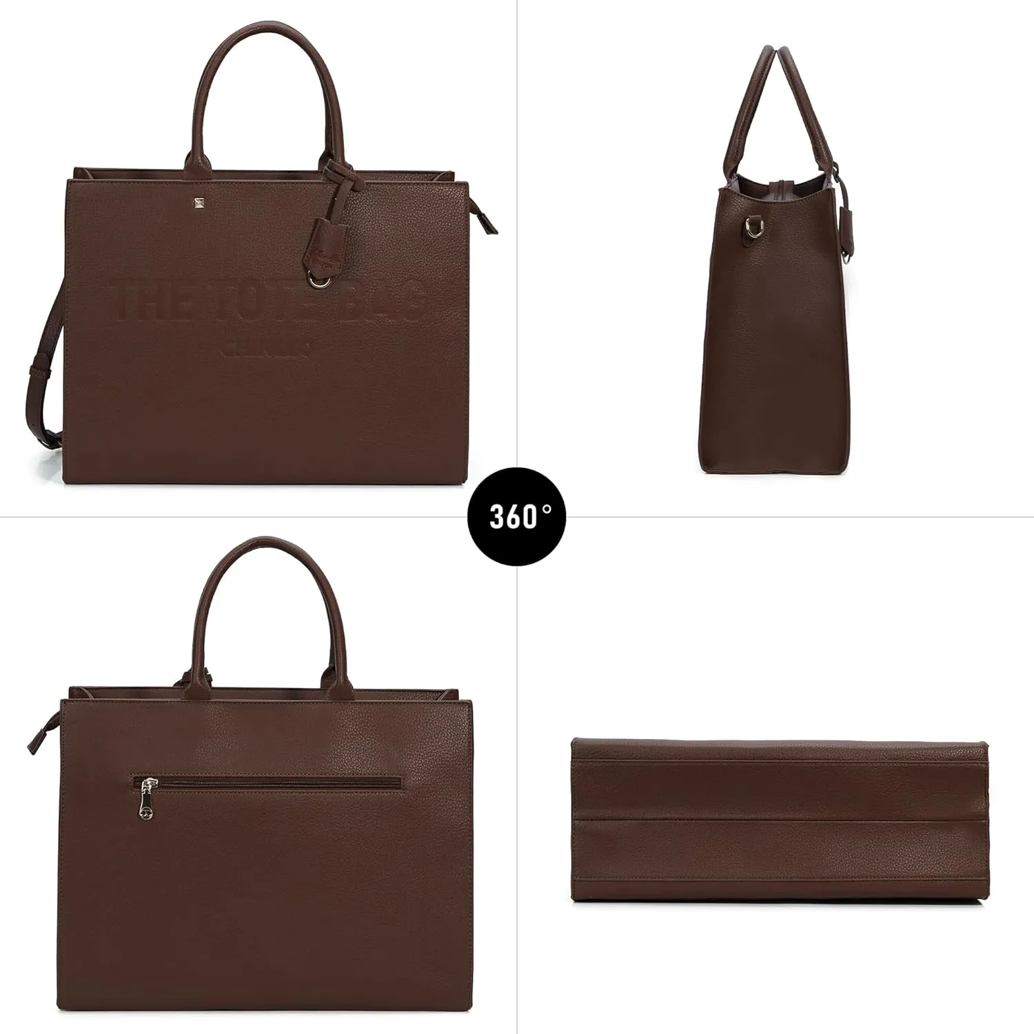 Tote Bag for Women, Top Handle Stachel Purse and Handbags with Shoulder Strap