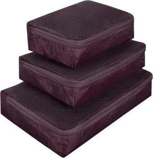 Travelon World Travel Essentials Set of 3 Soft Packing Cubes