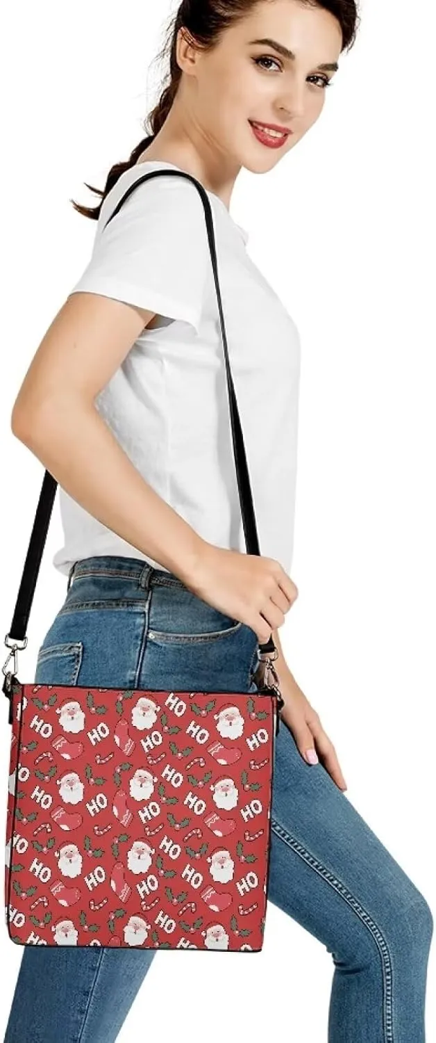 TSOVTHTID Hobo Crossbody Handbag Fashion Tote Bag for Women Leather Suitable for Work School Travel Outdoor