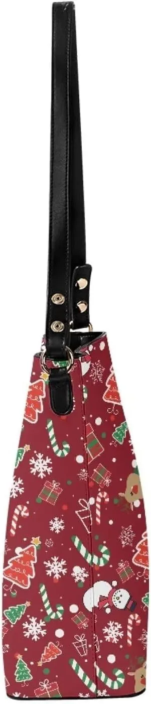 TSOVTHTID Hobo Crossbody Handbag Fashion Tote Bag for Women Leather Suitable for Work School Travel Outdoor