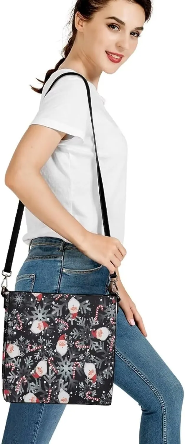 TSOVTHTID Hobo Crossbody Handbag Fashion Tote Bag for Women Leather Suitable for Work School Travel Outdoor