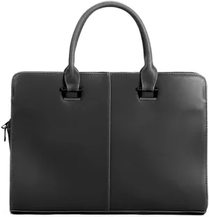 Vintage Soft Leather Briefcase Handbag Crossbody Bag Office Laptop Bag