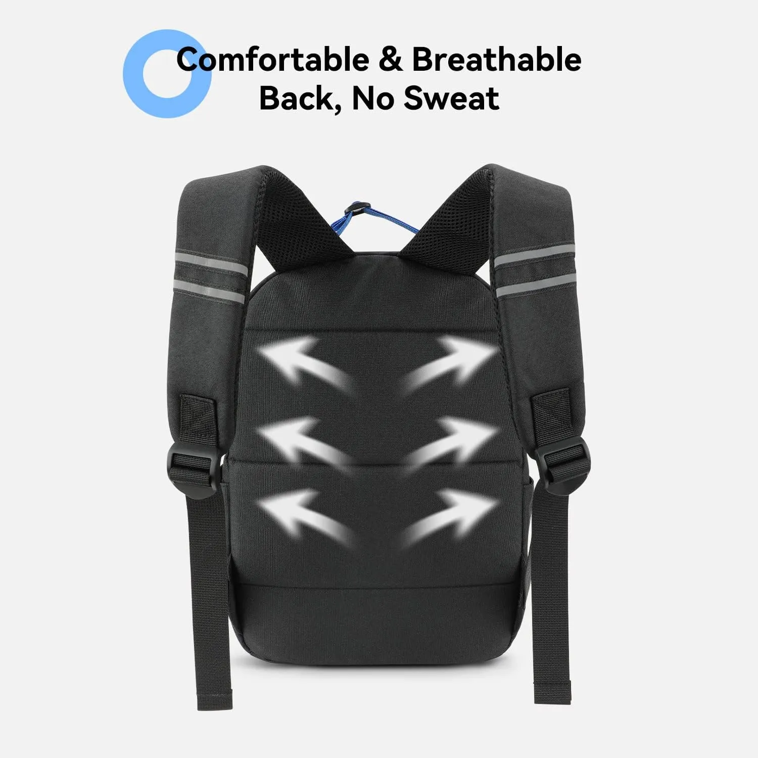 Voova Kids Backpack for Teen Girls Boys, Cute Mini Backpacks for Toddlers Preschool and Kindergarten, Waterproof Lightweight Small School Bookbag Fits 3 To 8 Years Old for School and Travel, Black