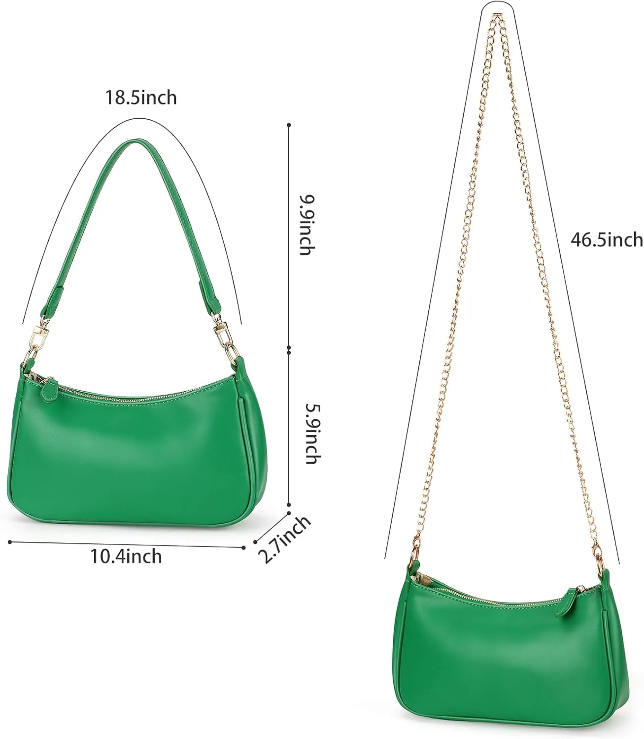 WantGor Clutch Tote Handbags, Shoulder Purse for Women Crossbody Bags Mini Hobo Bag Retro Vegan Leather Trendy Handbag