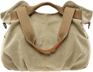 Women Handbag Tote Top Handle Satchel Shoulder Bag Casual Vintage Purse Canvas Bags