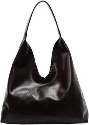 Women Vintage Shoulder Bag Tote Bag Hobo Bag Slouchy Satchel Purse Work Bag Large Capacity Commuter Bag Underarm Bag